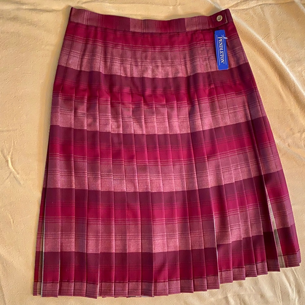Pendleton Classic Reversible Pleated Skirt